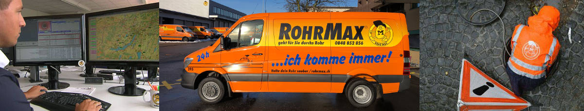 Rohrreiniger mit Dispo und Mobile