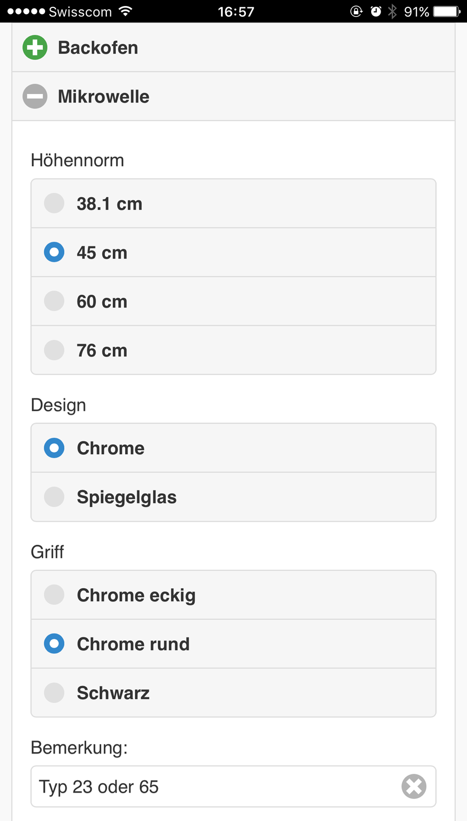 Checkliste für Verkauf